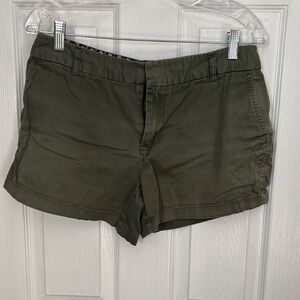 Jones New York Women's Dark Green Cargo Shorts